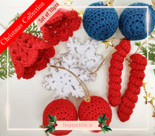 Load image into Gallery viewer, Christmas Assorted Decoration (Set of 10 pieces)
