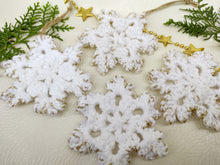 Load image into Gallery viewer, Christmas Snowflake (Set of 10 pieces)