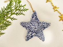 Load image into Gallery viewer, Christmas Stars- Blue (Set of 10 pieces)