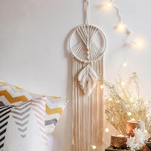 Load image into Gallery viewer, Macrame Dream Catcher- Twisted Design
