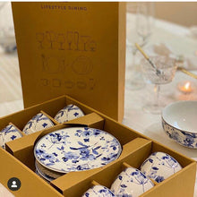 Load image into Gallery viewer, Cup & Saucer (Set of 6 Pieces)