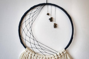Macrame Dream Catcher- Moon