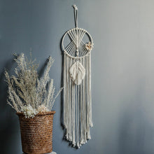 Load image into Gallery viewer, Macrame Dream Catcher- Twisted Design
