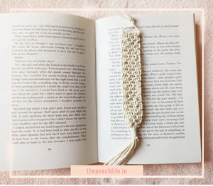 Macrame Bookmark- Netted Design