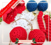Load image into Gallery viewer, Christmas Assorted Decoration (Set of 10 pieces)
