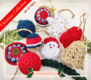 Christmas Assorted Decoration (Set of 10 pieces)