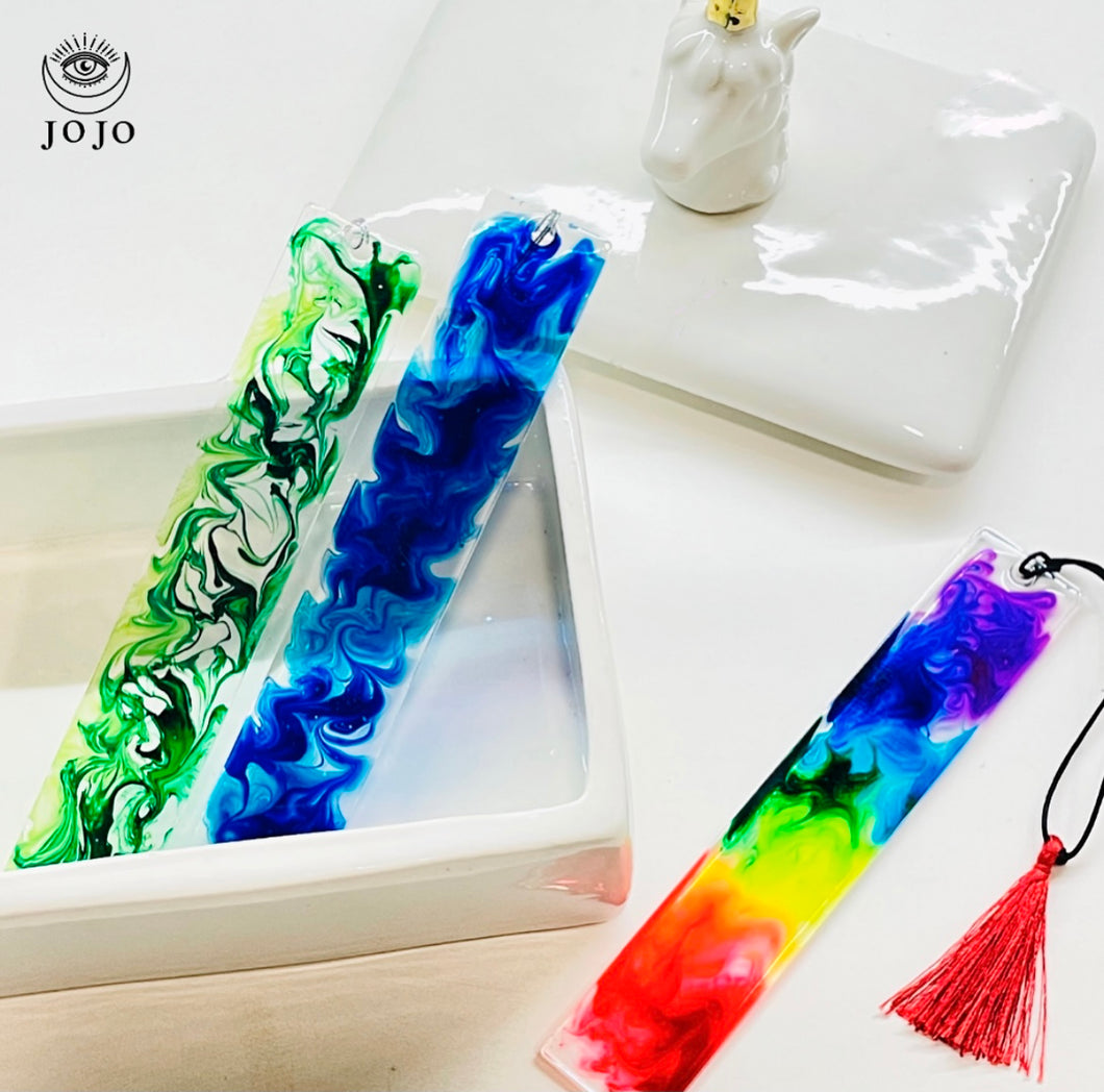 Handmade Resin Bookmark