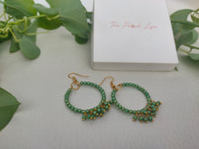 Load image into Gallery viewer, Handmade Hoop Earrings- Fiona
