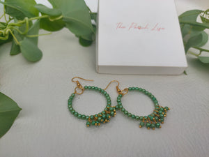 Handmade Hoop Earrings- Fiona