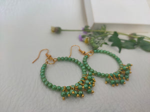 Handmade Hoop Earrings- Fiona
