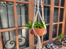 Load image into Gallery viewer, Macrame Planter Boho
