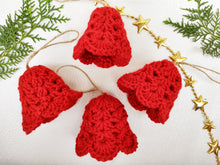 Load image into Gallery viewer, Christmas Bell- Red (Set of 10 pieces)
