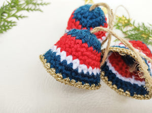Christmas Bell- Multicolor (Set of 10 pieces)
