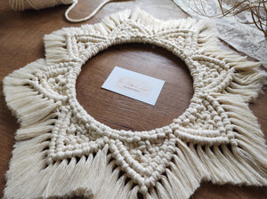 Macrame Mandala Wall Hanging