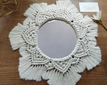 Load image into Gallery viewer, MACRAME MIRROR- Boho Style
