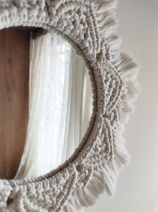MACRAME MIRROR- Boho Style