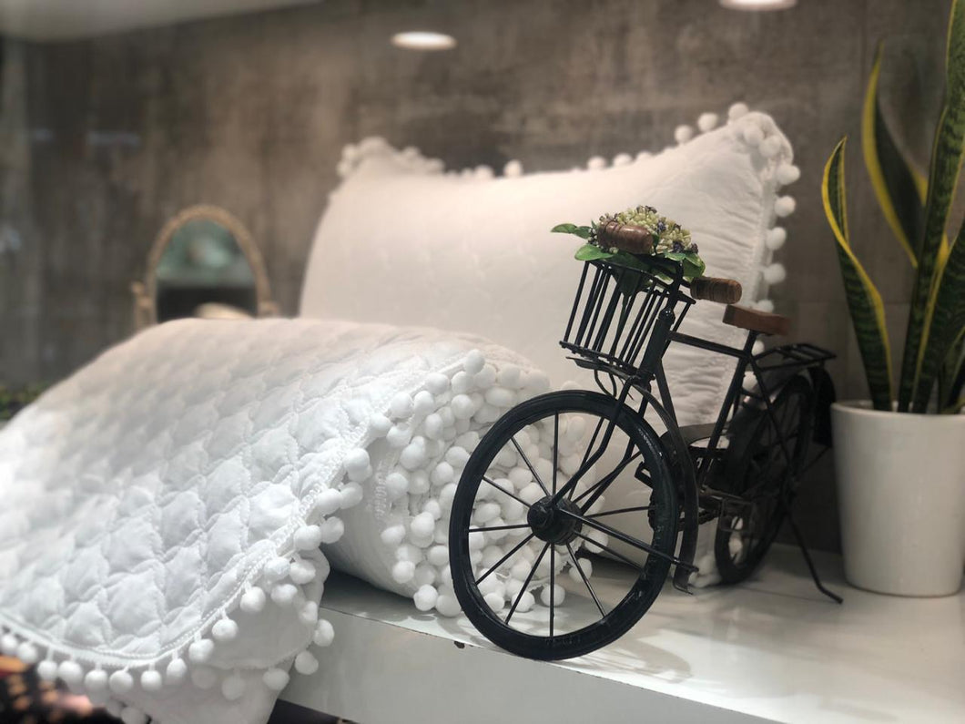Bubble Bedding Set- White