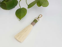 Load image into Gallery viewer, Macrame Key Tag - Tassel

