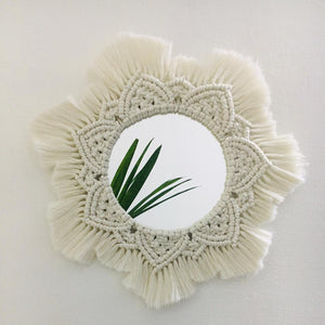 MACRAME MIRROR- Boho Style